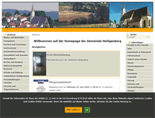 Tablet Screenshot of heiligenberg.at